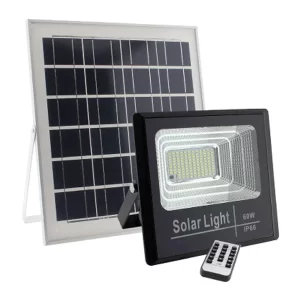 Proyector LED Con Panel Solar